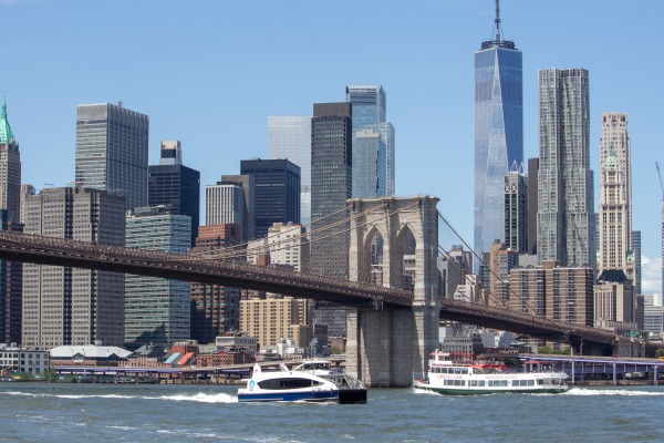 Il celeberrimo ponte di Brooklin a New York