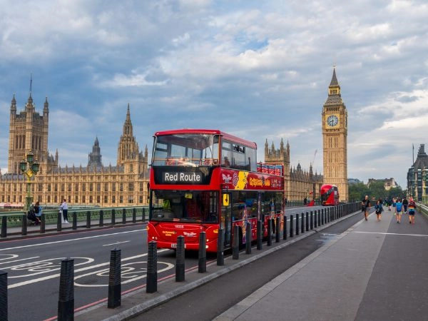 Big Ben e le Houses of Parliament al mattino