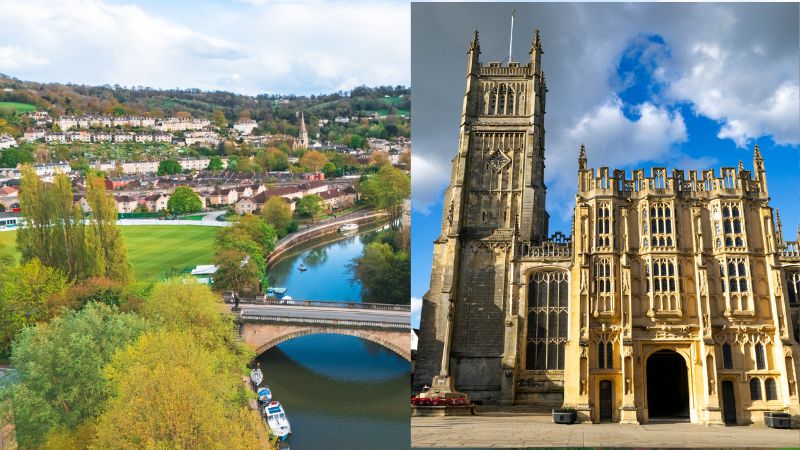 vacanza studio a bath e cirencester