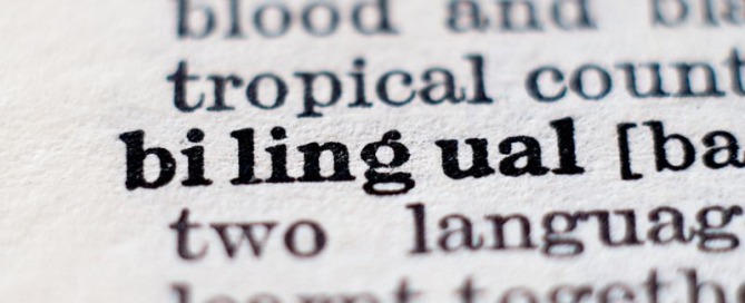 Bilinguismo,lingua