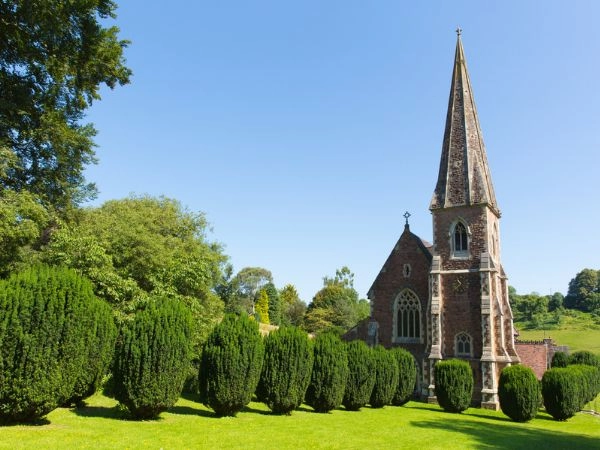 Chiesa di San Pietro Clearwell Forest di Dean Gloucestershire Inghilterra