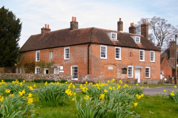 La casa di Jane Austen trasformata in un museo